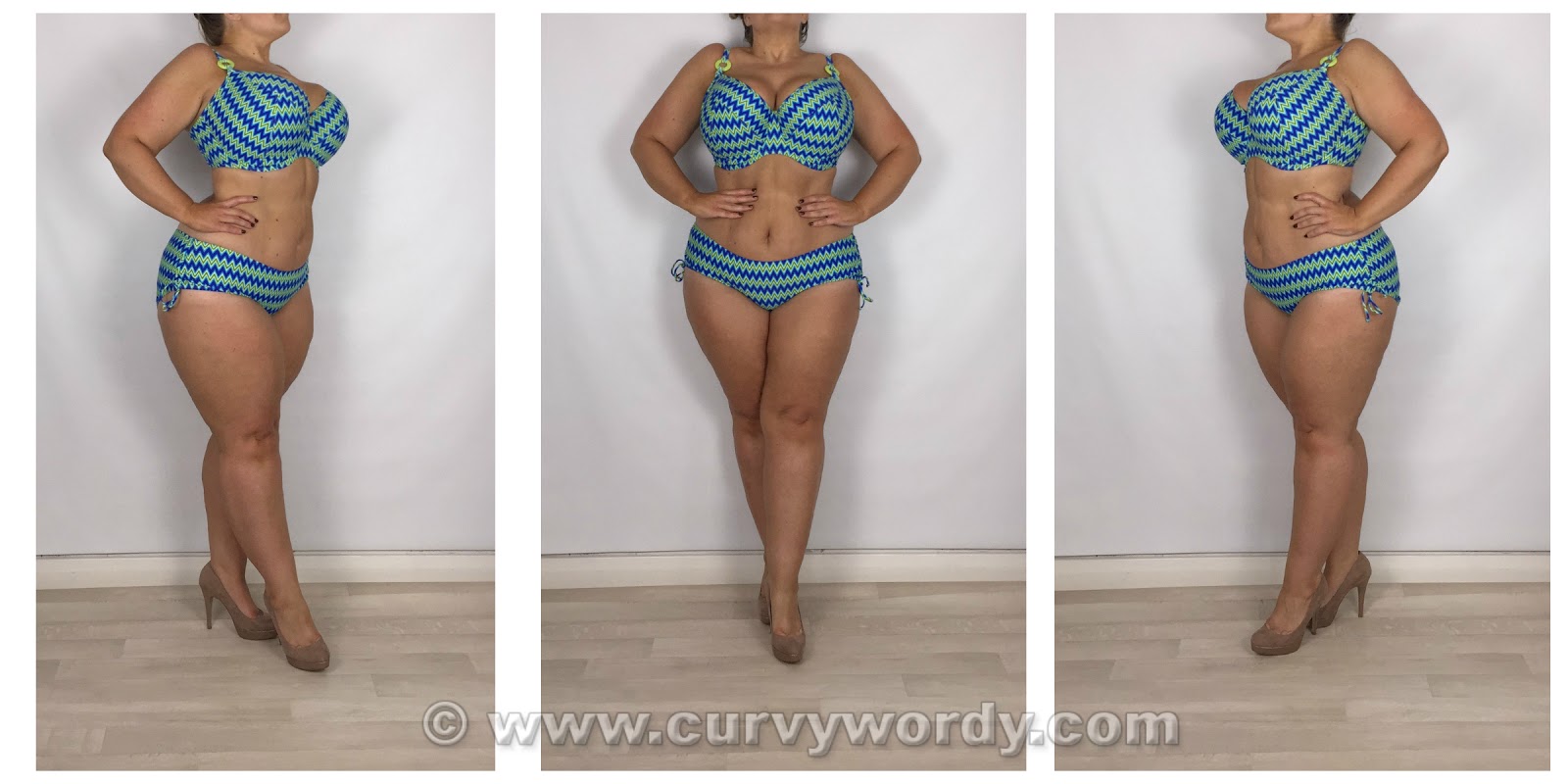 Curvy Kate Shockwave Bikini Top 34K and Adjustable Short 20 – Detailed Review