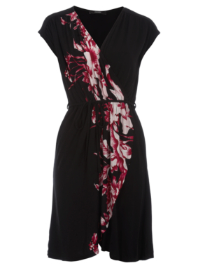 Floral Print Jersey Dress