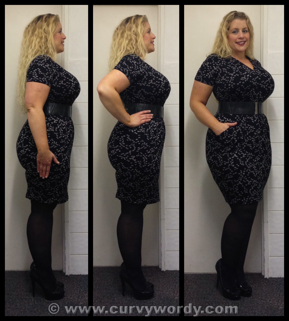 Matalan Jersey V-Neck Dress 12
