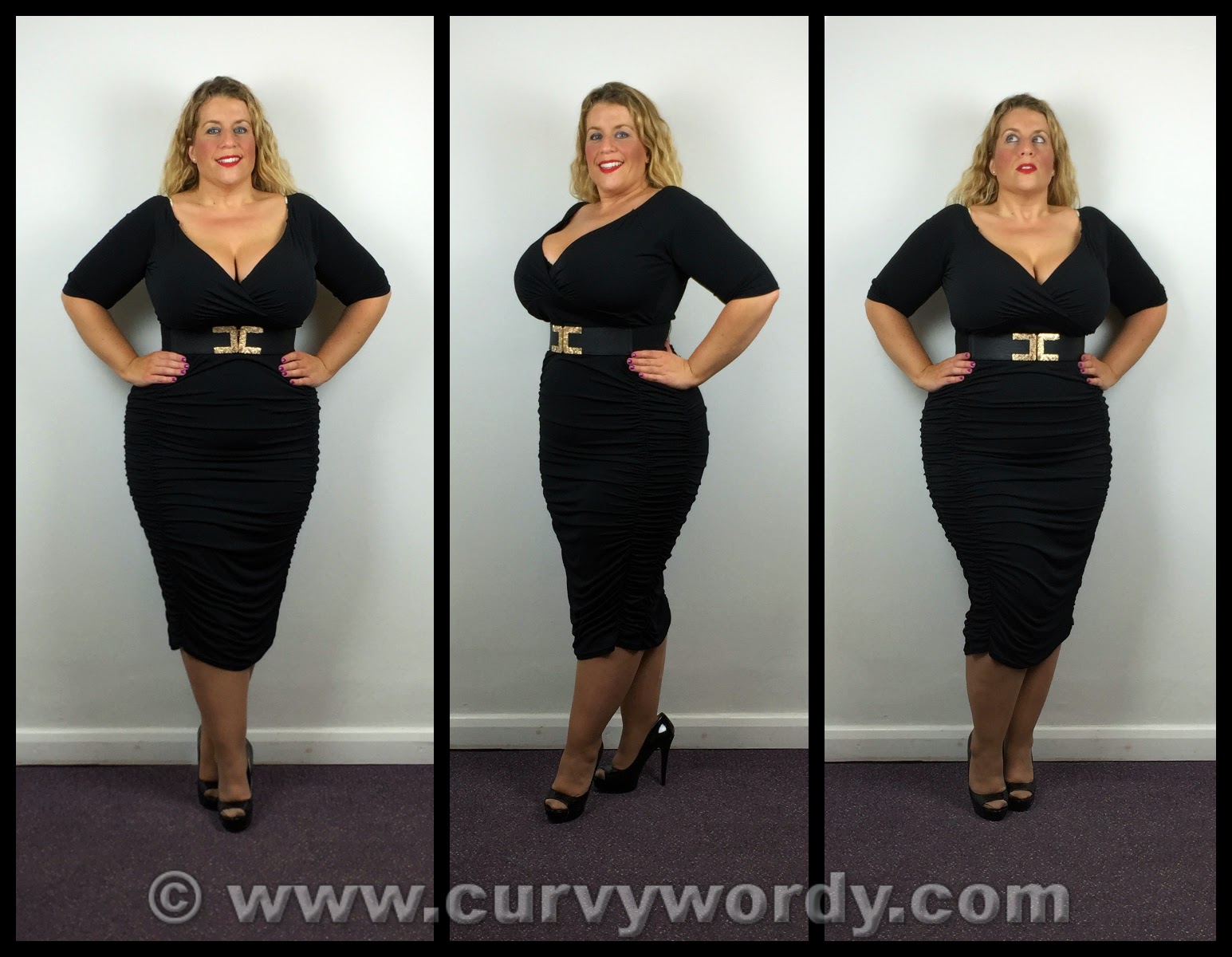 Monroe Knows Amber Dress in Black 18
