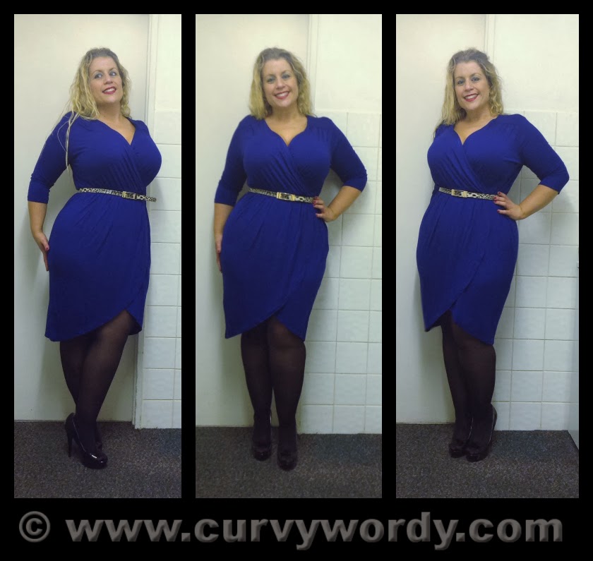 Pink Clove Wrap Dress in Geo Print 16 and Blue 18 – Detailed Review
