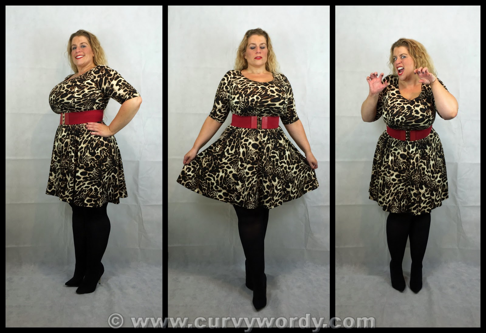 Evans Scarlett and Jo Animal Print Fit and Flare Dress 14 – Detailed Review