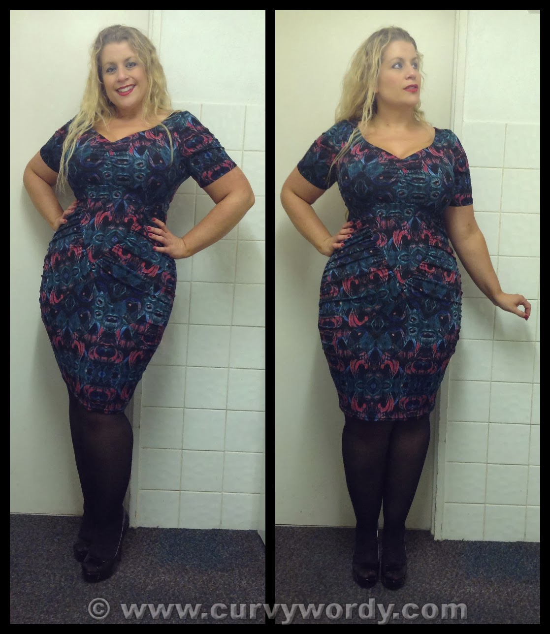 Blogger Em Boombands Dress In Collaboration With Simply Be Designed For You 14