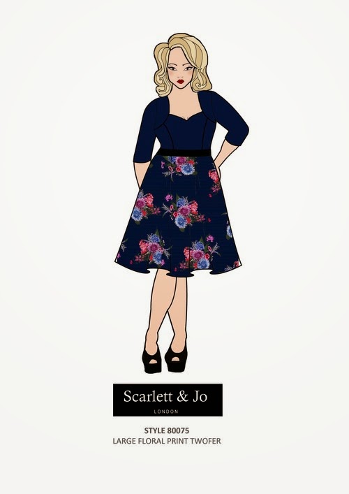 Evans Scarlett and Jo Black Spot and Floral Print Dress 16 – Detailed Review